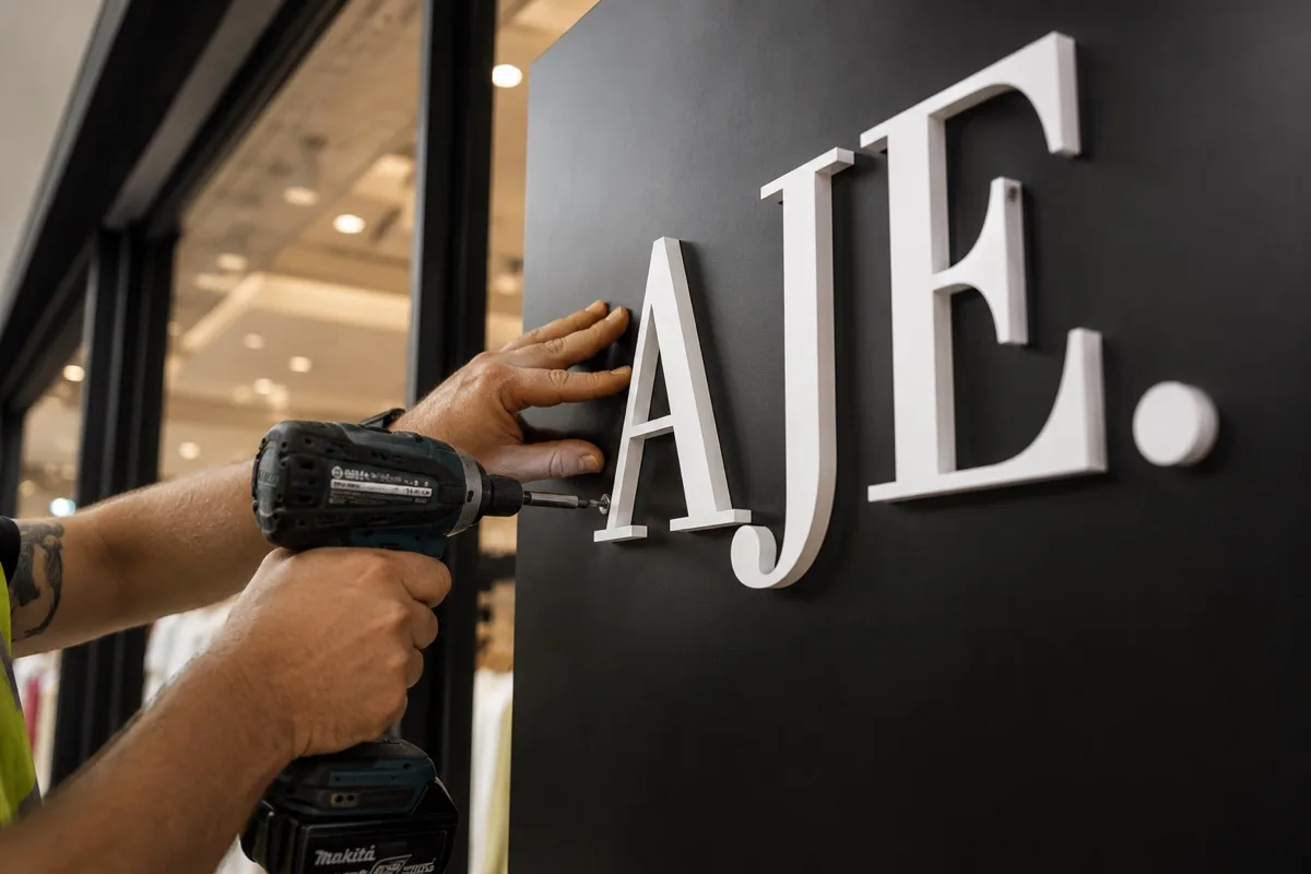 Brandwell Group national retail signage production